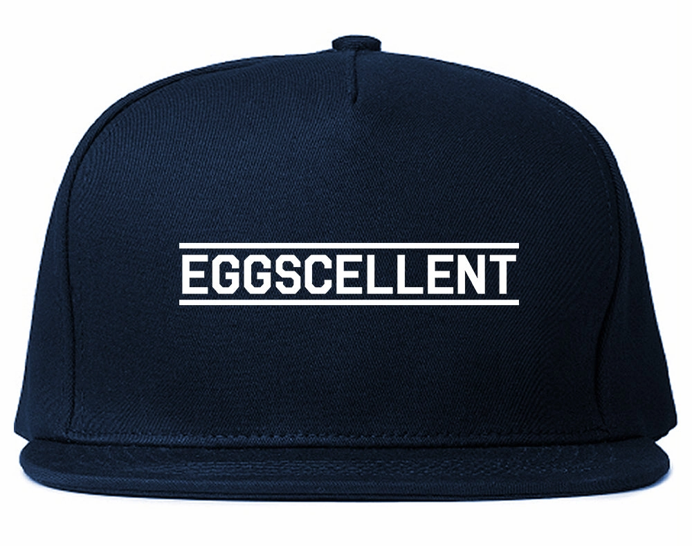 Eggscellent Funny Mens Snapback Hat