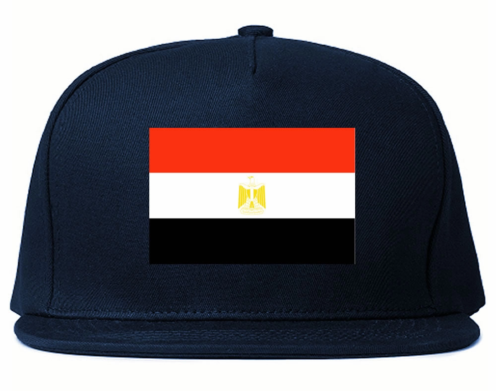 Egypt Flag Country Printed Snapback Hat Cap