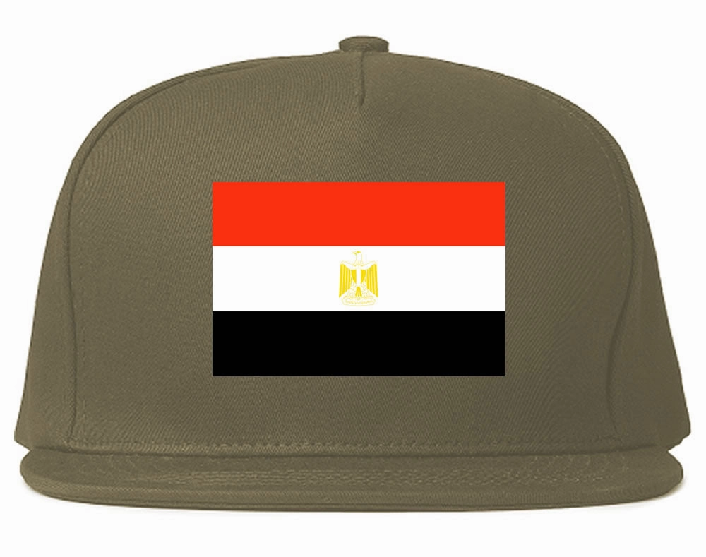 Egypt Flag Country Printed Snapback Hat Cap