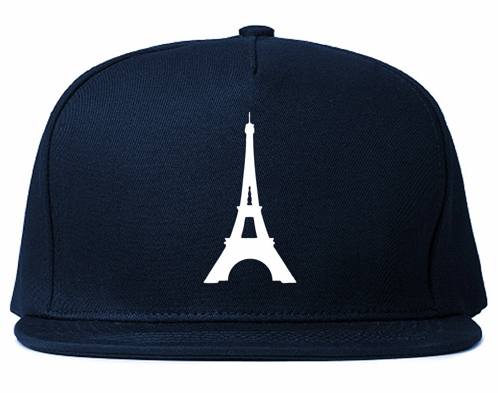 Eiffel Tower Paris Chest Mens Snapback Hat