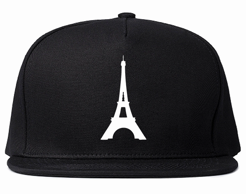 Eiffel Tower Paris Chest Mens Snapback Hat