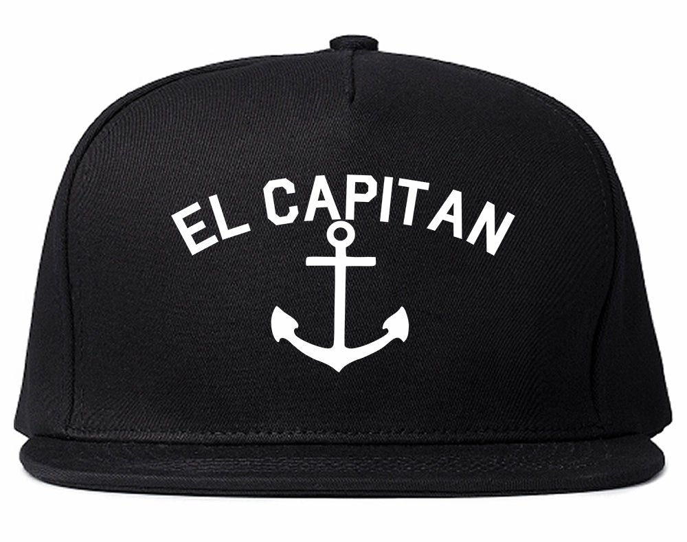 El Capitan Anchor Captain Mens Snapback Hat