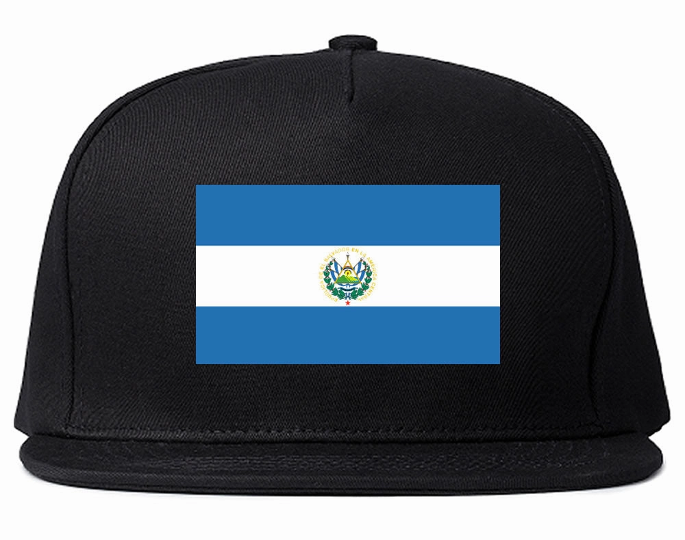 El Salvador Flag Country Printed Snapback Hat Cap