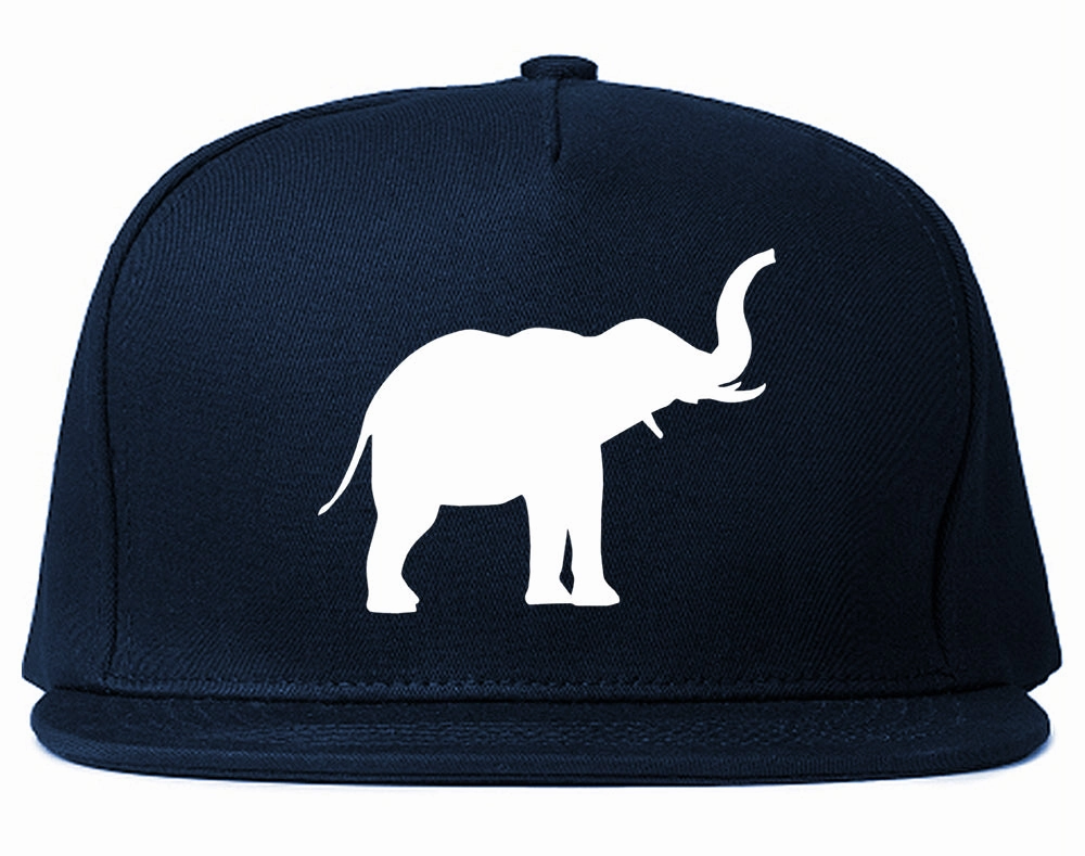 Elephant Animal Chest Mens Snapback Hat