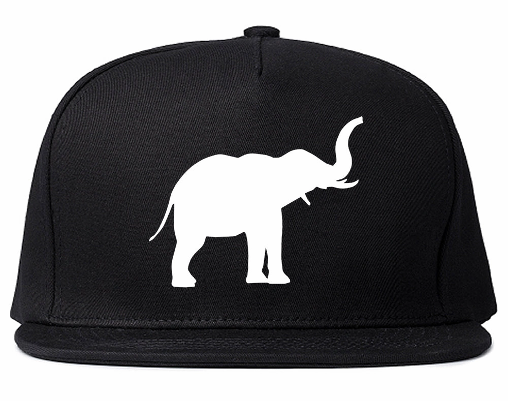 Elephant Animal Chest Mens Snapback Hat