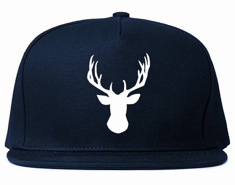 Elk Antler Deer Animal Mens Snapback Hat