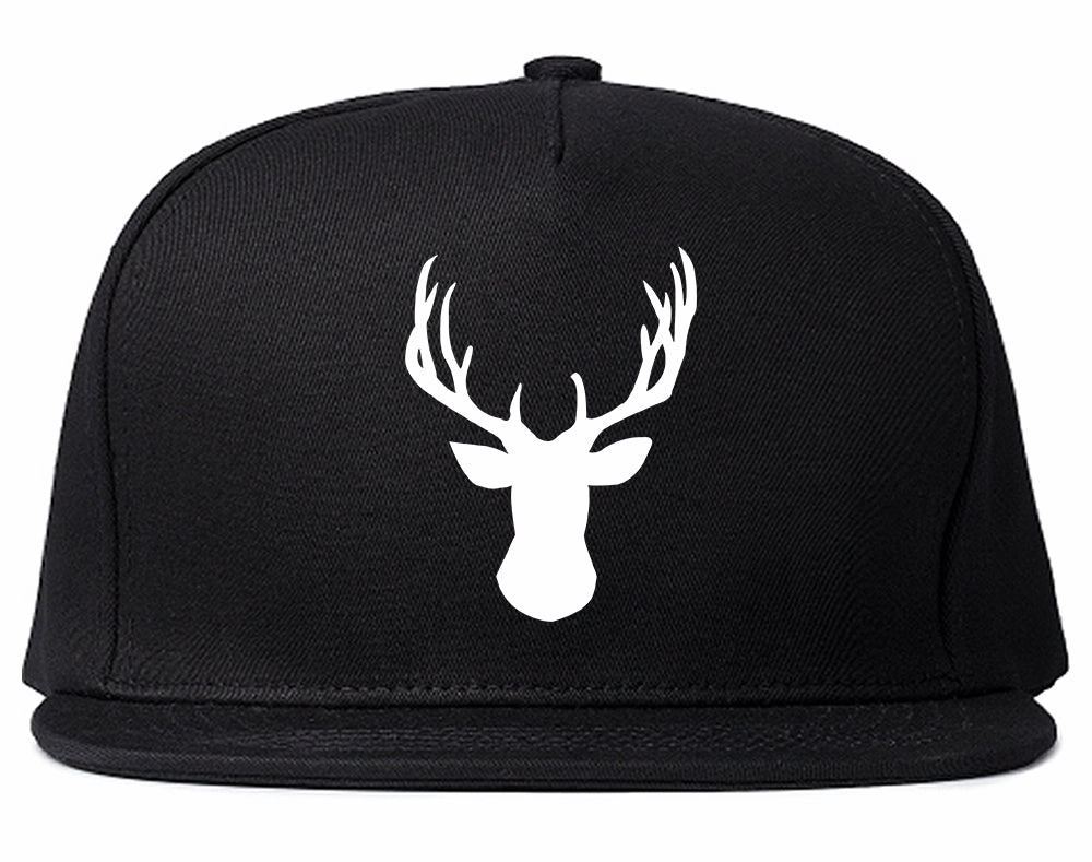 Elk Antler Deer Animal Mens Snapback Hat