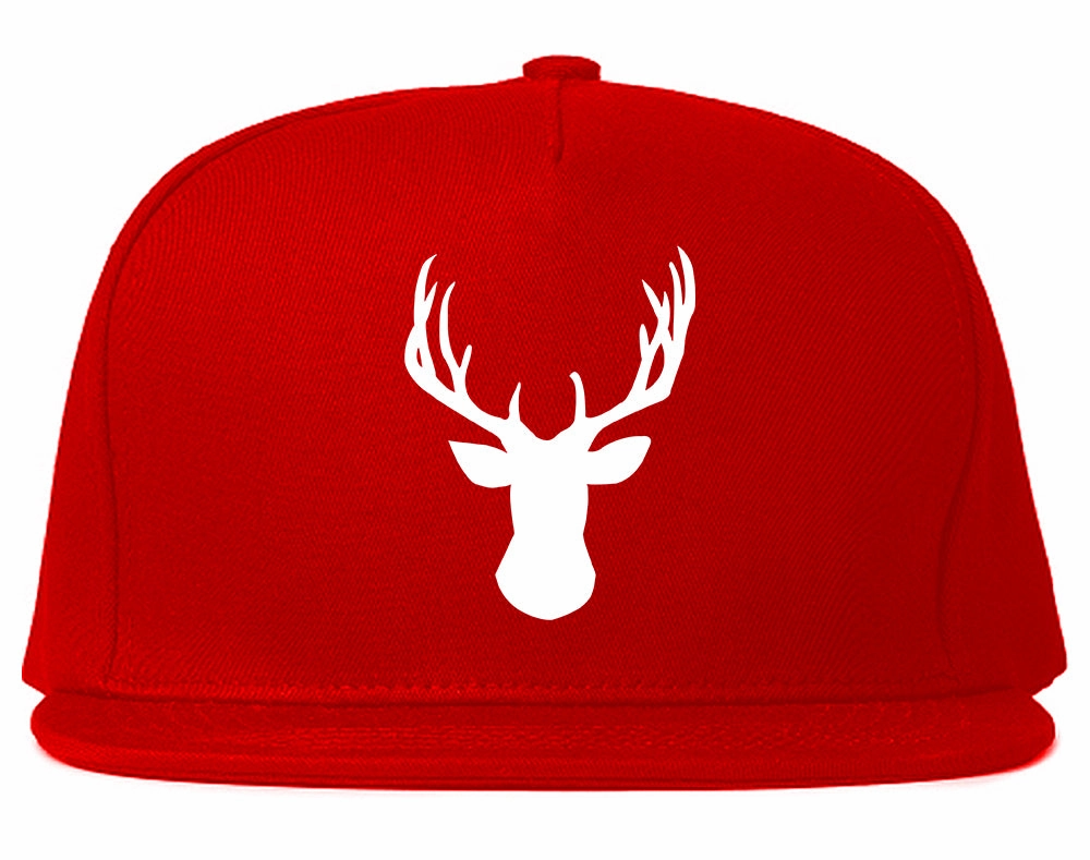 Elk Antler Deer Animal Mens Snapback Hat