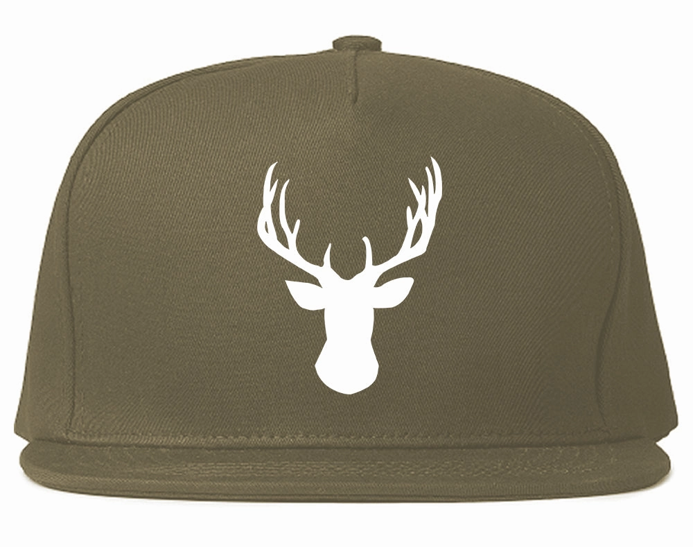 Elk Antler Deer Animal Mens Snapback Hat