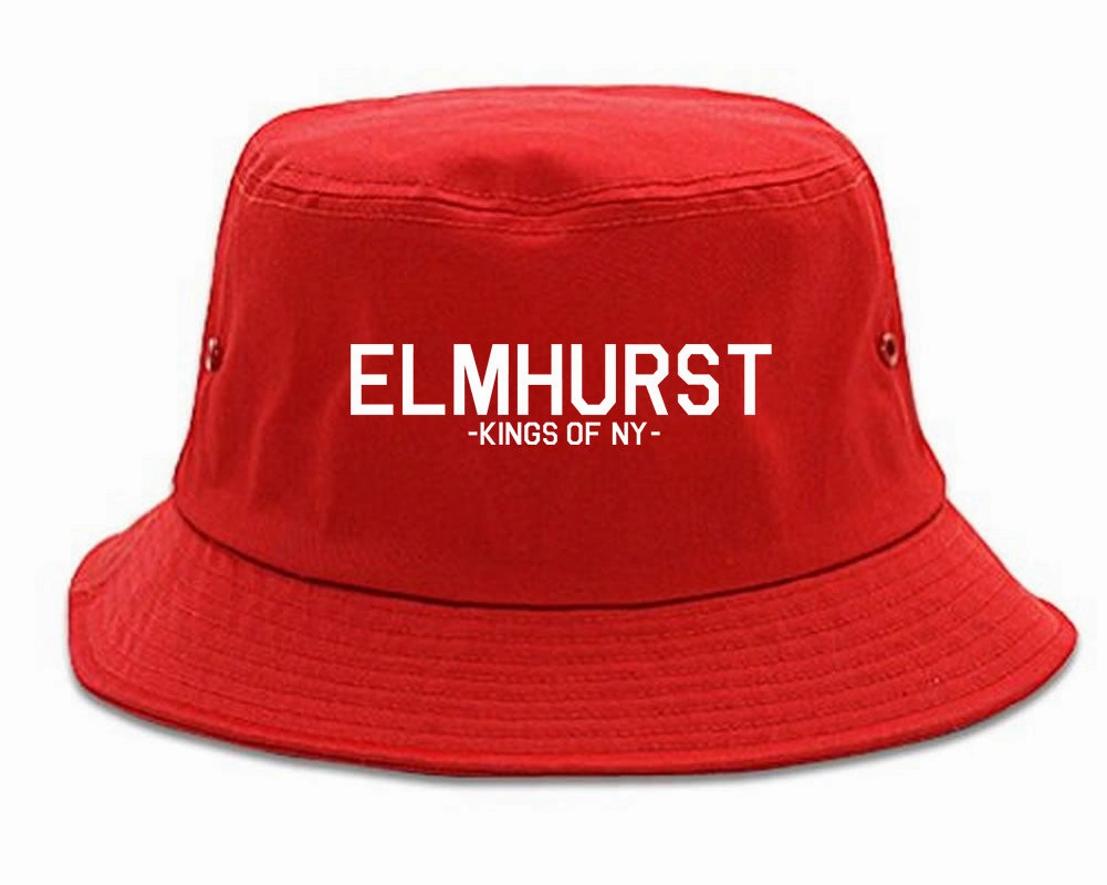 Elmhurst Queens New York Mens Bucket Hat