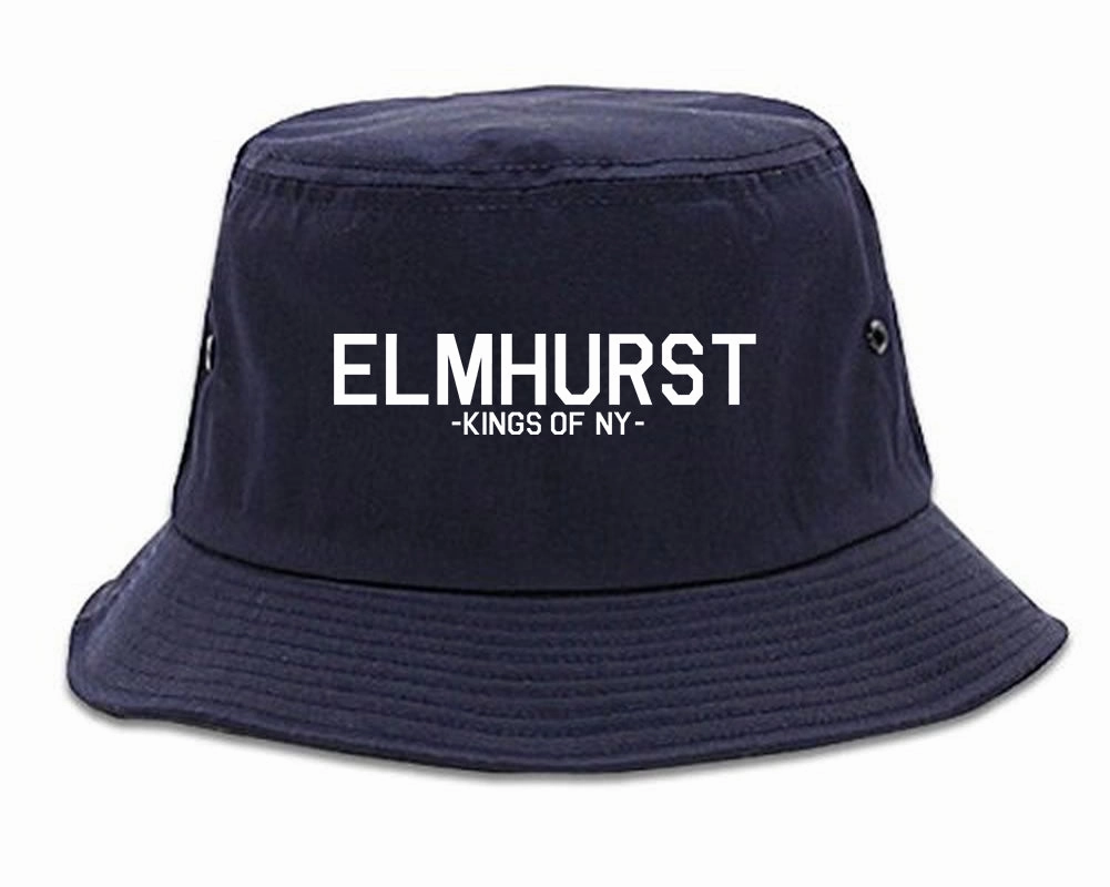 Elmhurst Queens New York Mens Bucket Hat