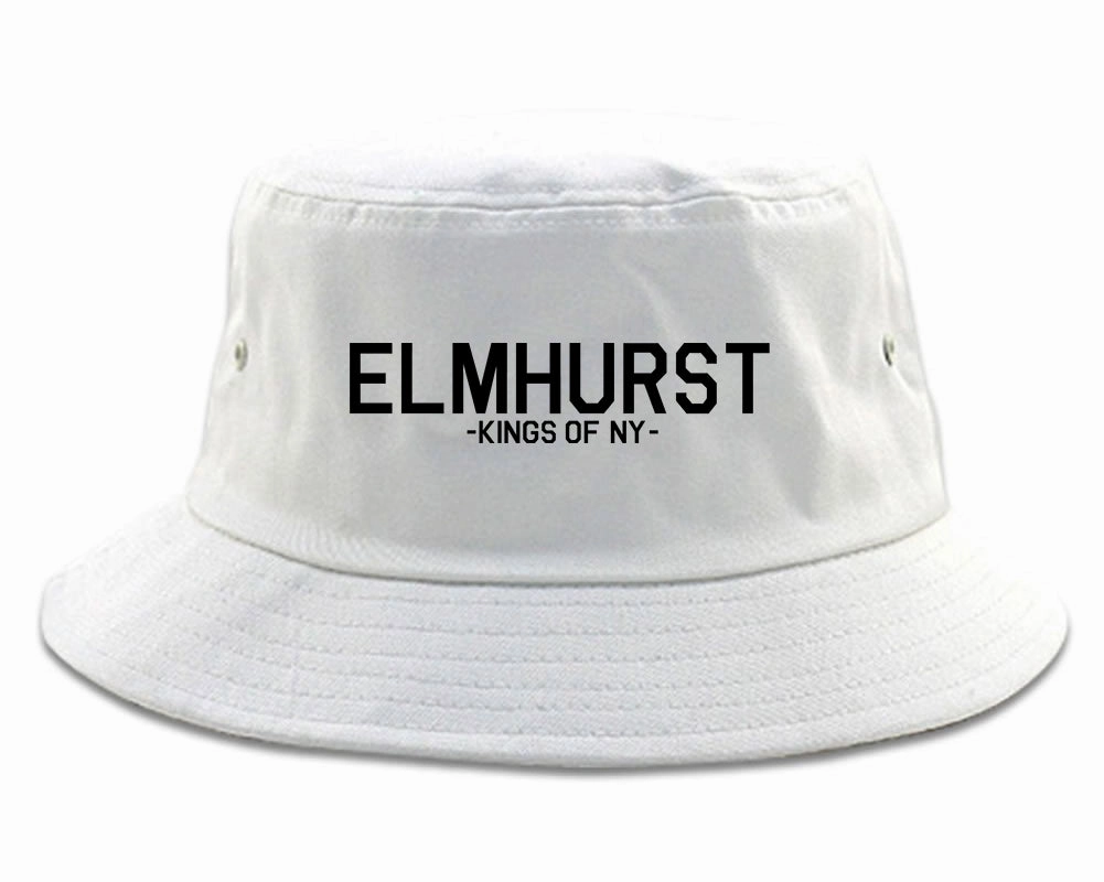Elmhurst Queens New York Mens Bucket Hat