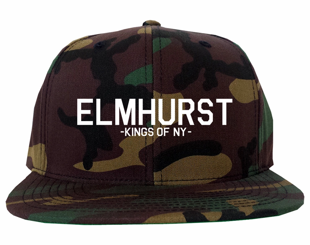 Elmhurst Queens New York Mens Snapback Hat