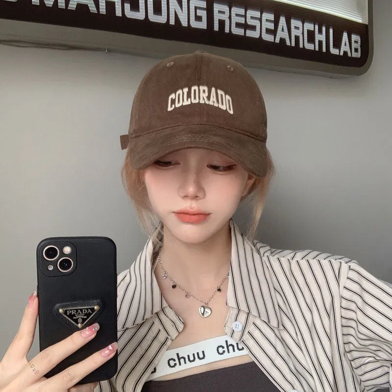 Embroidered Baseball Cap Sun Hat casual-baseball-cap