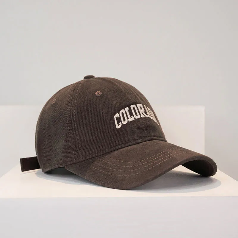 Embroidered Baseball Cap Sun Hat