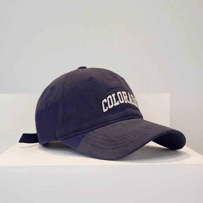 Embroidered Baseball Cap Sun Hat