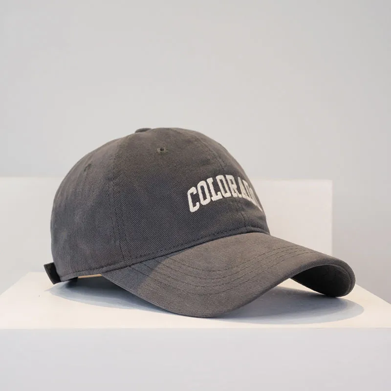 Embroidered Baseball Cap Sun Hat