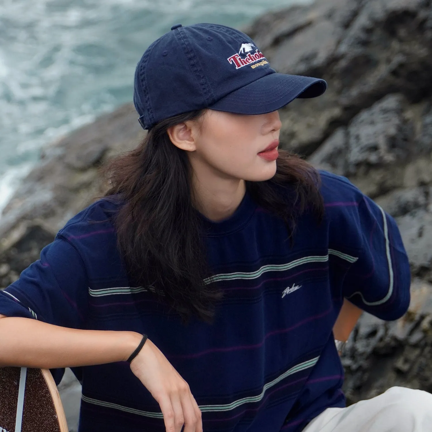 Embroidered Letter Baseball Cap