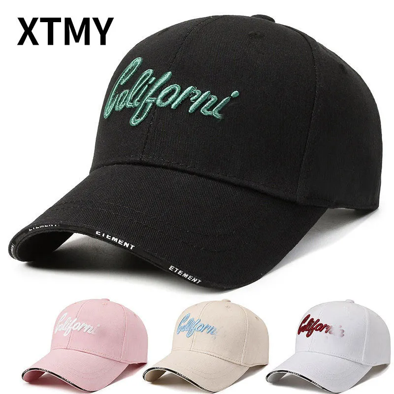 Embroidered Letter Sun Protection Duckbill Cap casual-baseball-cap
