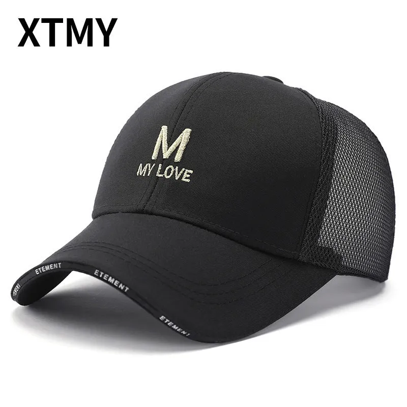 Embroidered Sun Protection Versatile Baseball Cap casual-baseball-cap