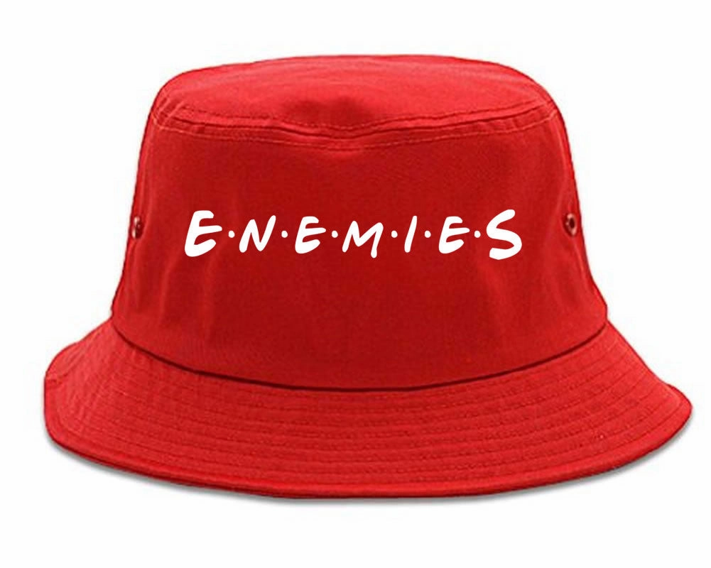 Enemies Friends Parody Bucket Hat