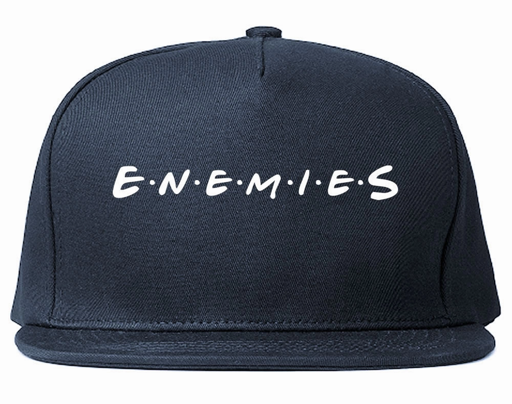 Enemies Friends Parody Snapback Hat