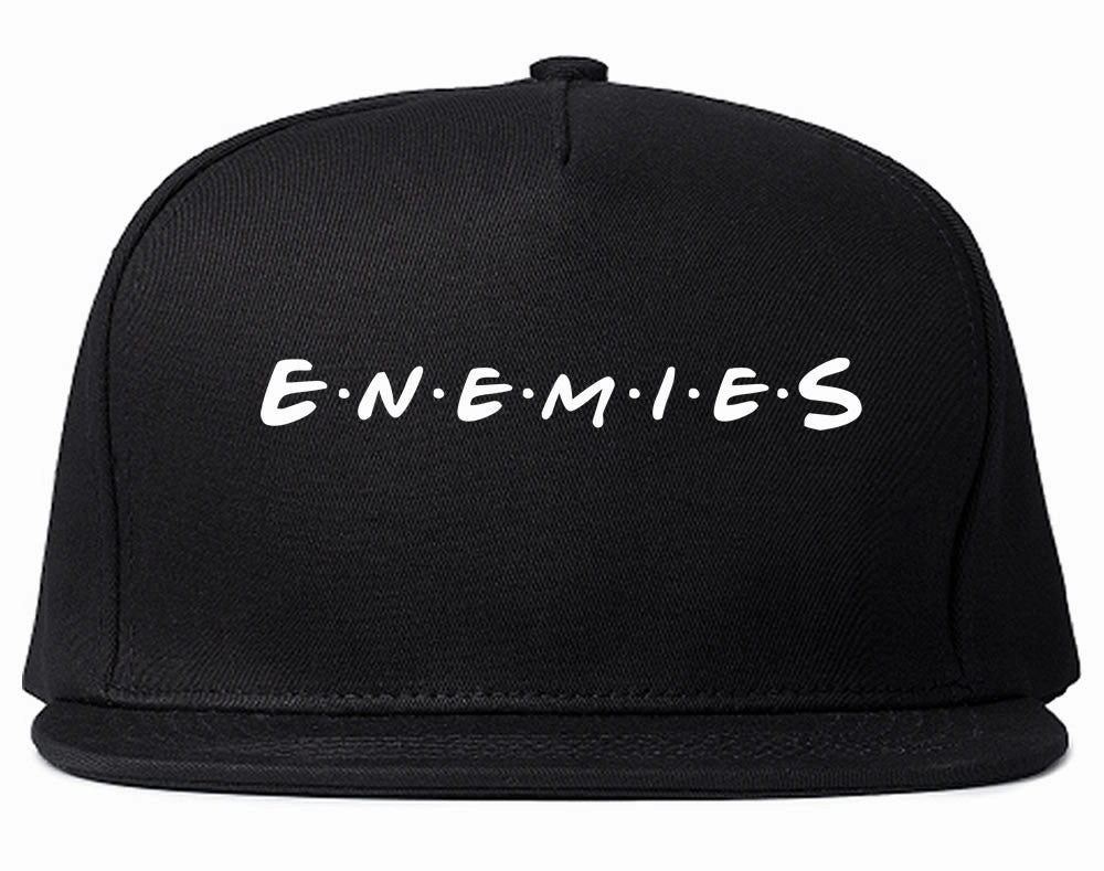 Enemies Friends Parody Snapback Hat