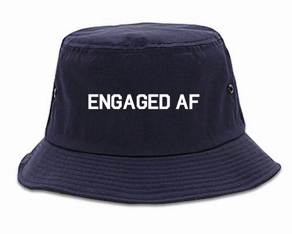 Engaged AF Fiance Mens Bucket Hat