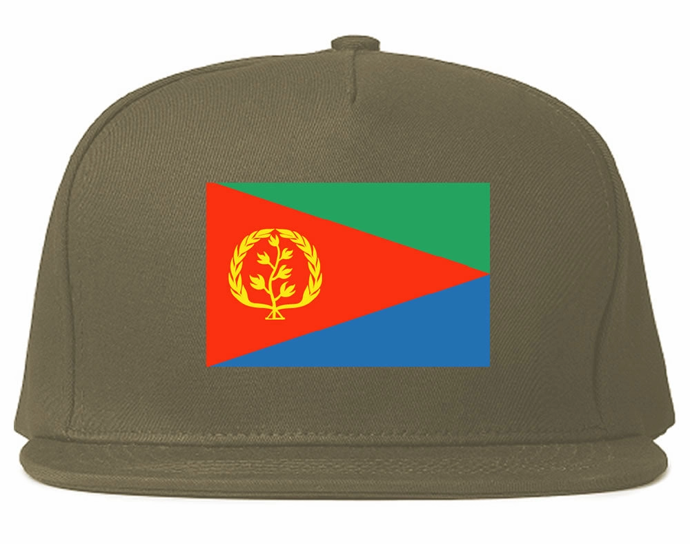 Eritrea Flag Country Printed Snapback Hat Cap