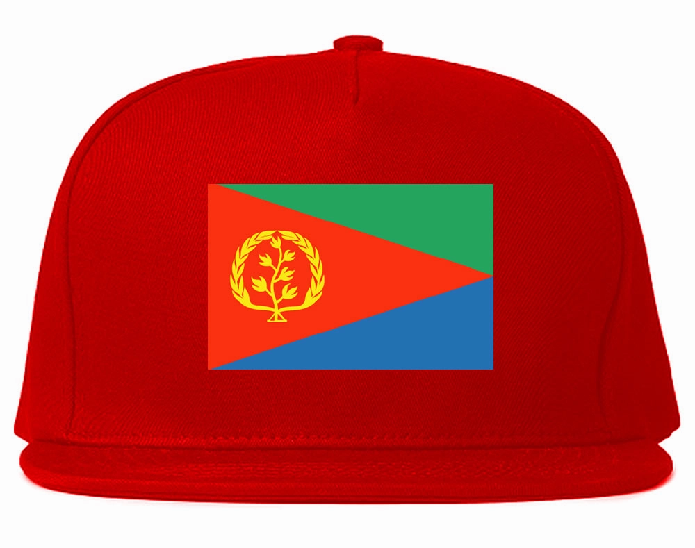 Eritrea Flag Country Printed Snapback Hat Cap