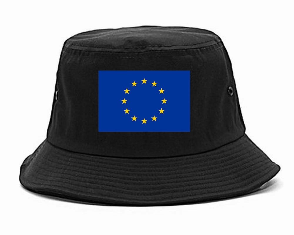 European Union Flag Chest Mens Bucket Hat