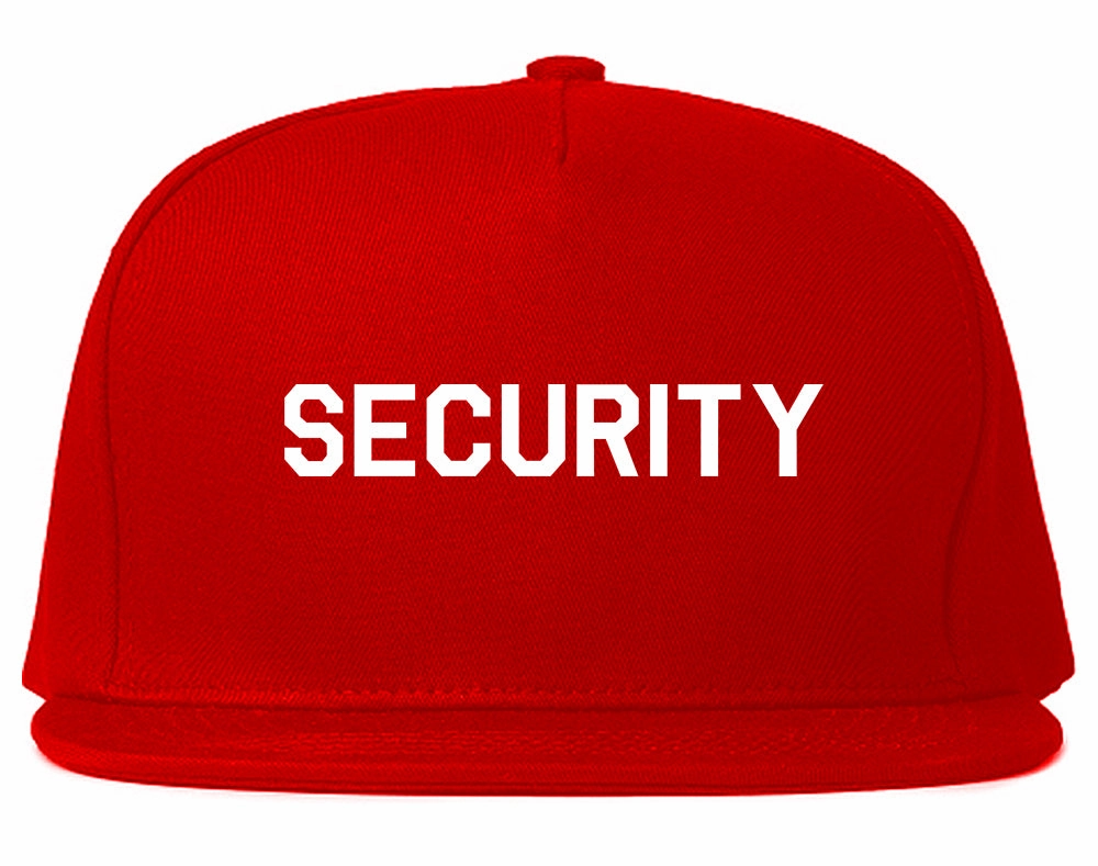 Event Security Uniform Mens Snapback Hat