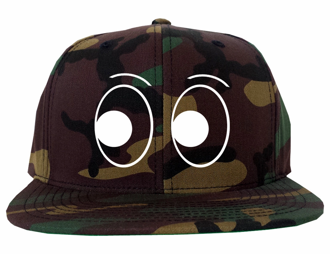 Eyes Mens Snapback Hat