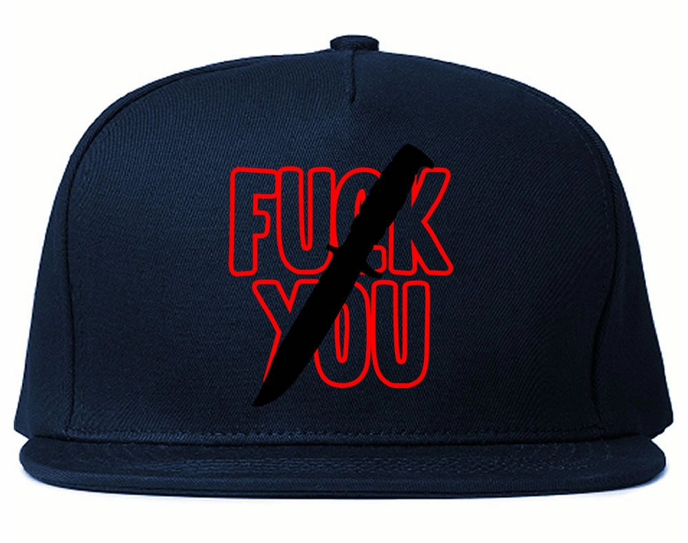 F You Knife Mens Snapback Hat