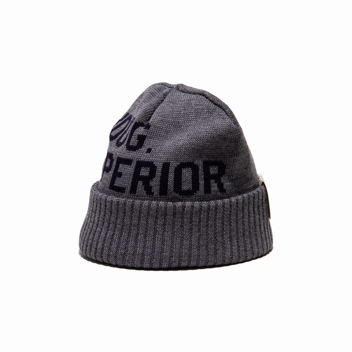 FACEMASK BEANIE - Gray winter-knitted-hat