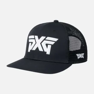 Faceted Front Trucker Cap casual-dad-hat