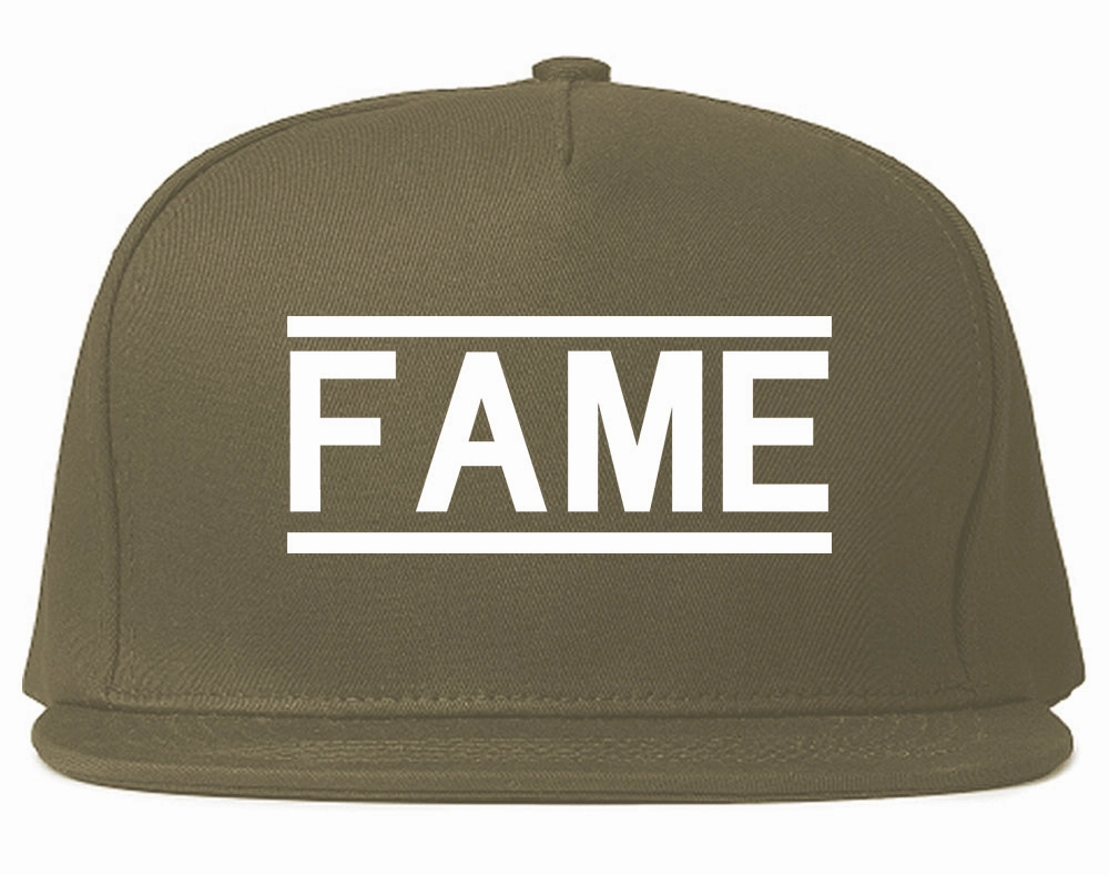 Fame Famous Mens Snapback Hat
