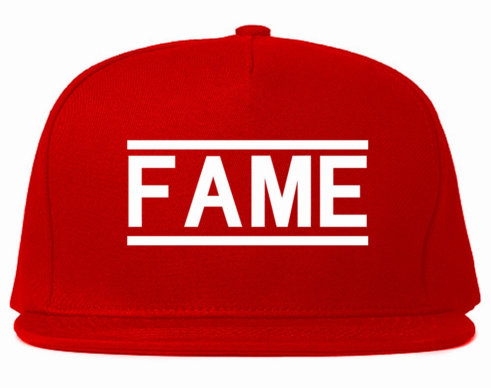 Fame Famous Mens Snapback Hat