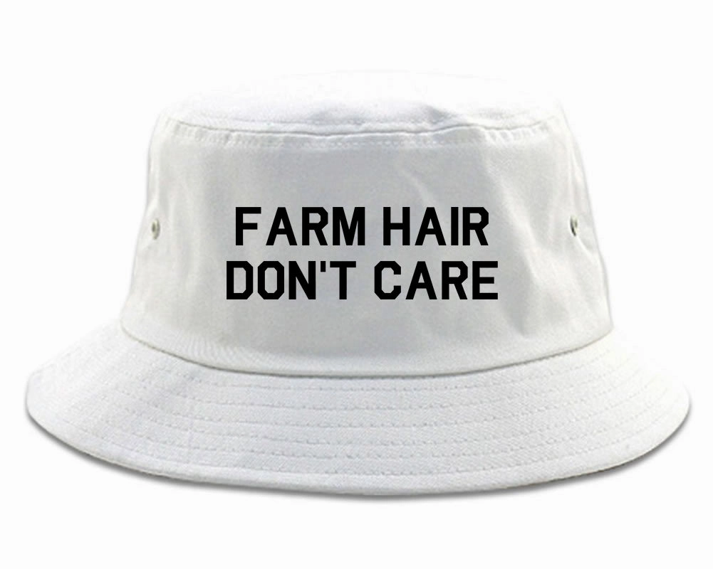 Farm Hair Dont Care Mens Bucket Hat