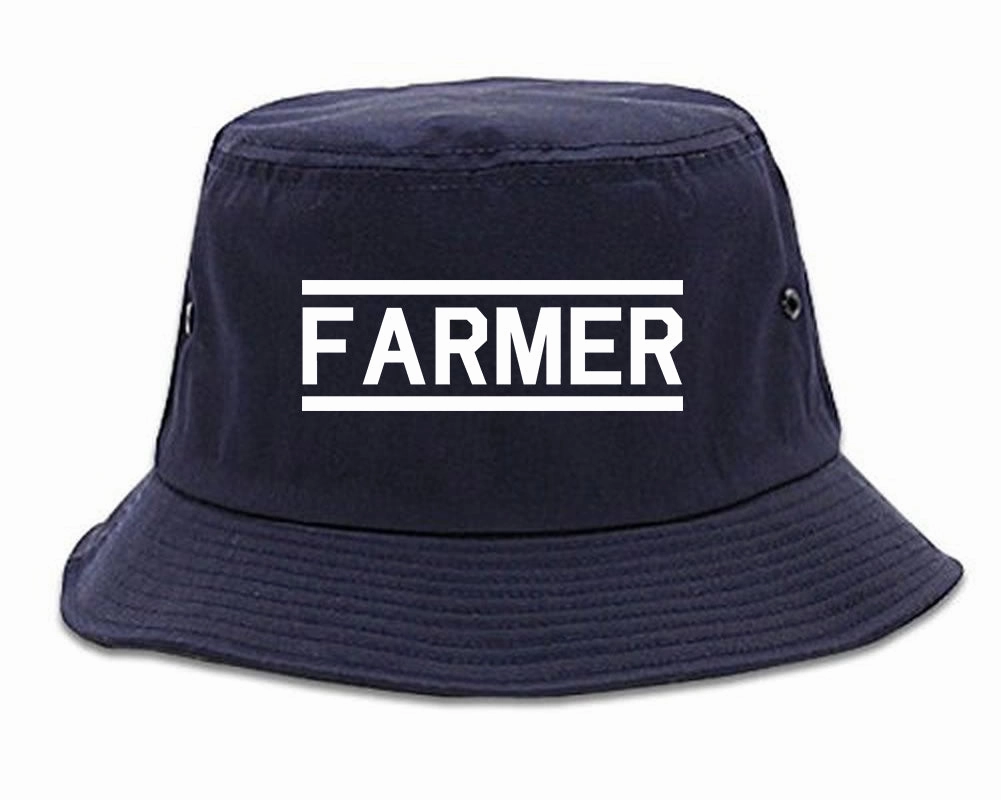 Farmer Farm Mens Bucket Hat