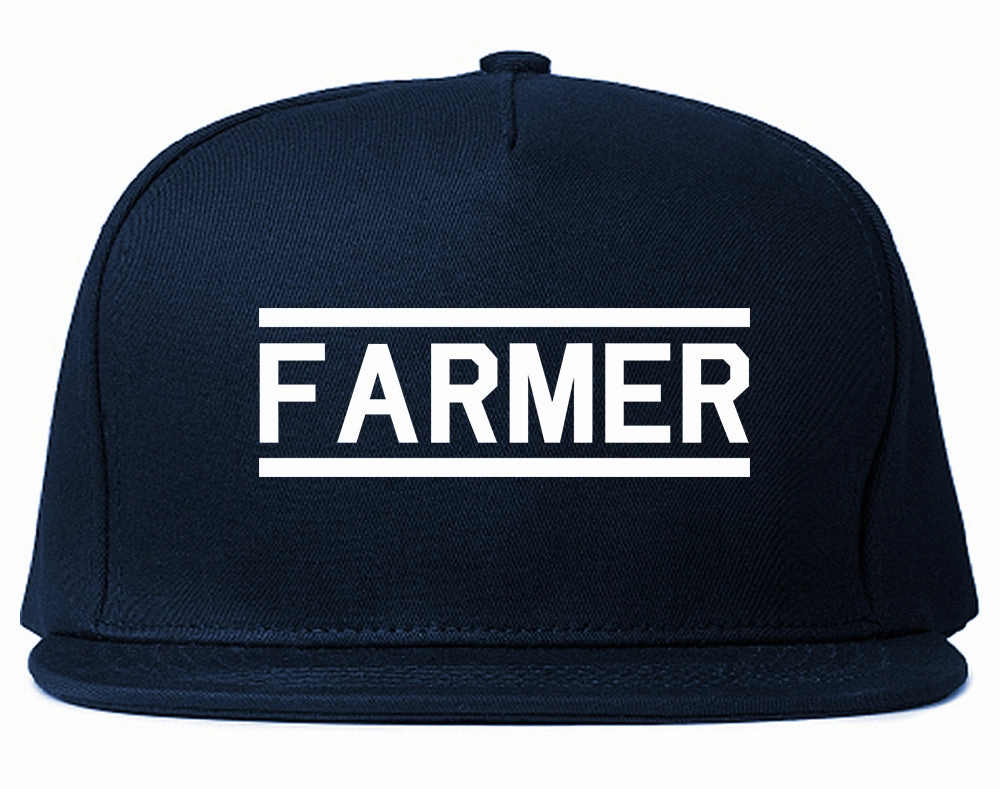 Farmer Farm Mens Snapback Hat