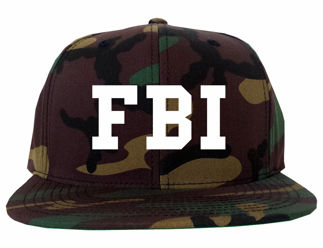 FBI Law Enforcement Mens Snapback Hat