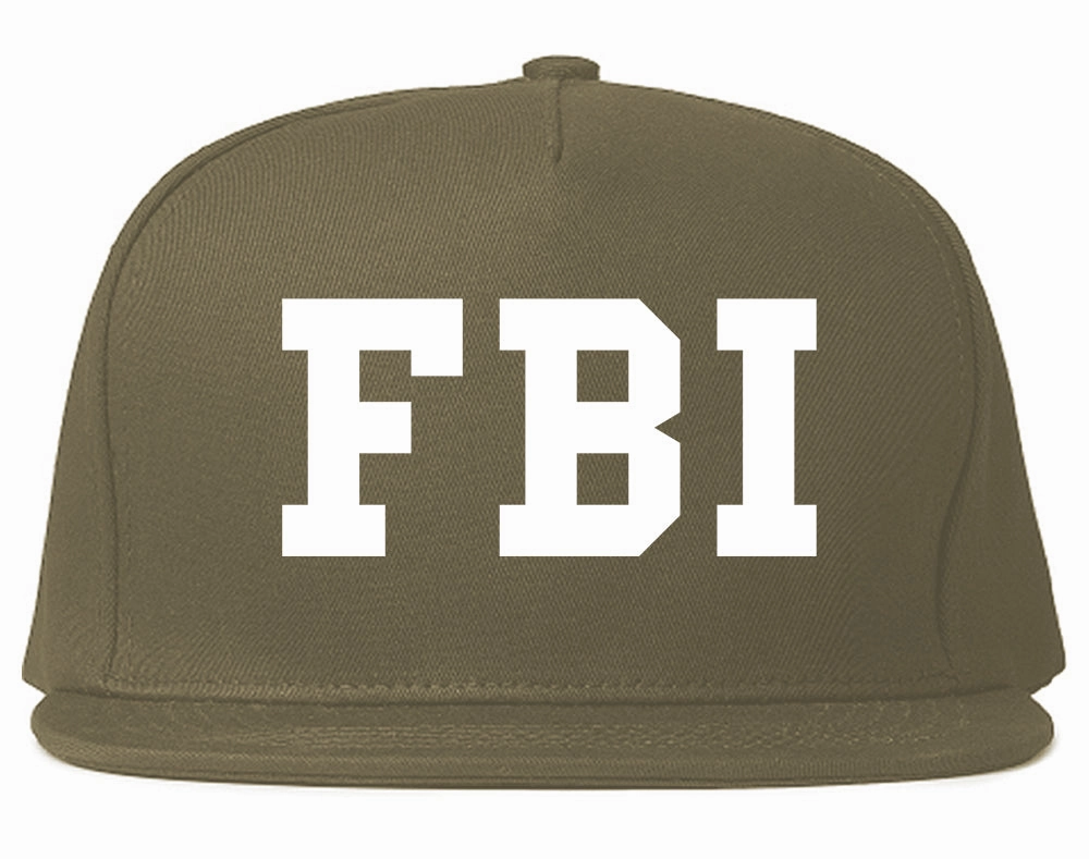 FBI Law Enforcement Mens Snapback Hat
