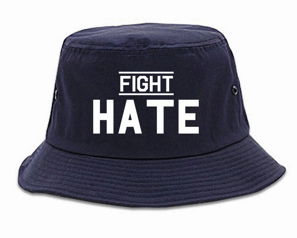 Fight Hate Mens Bucket Hat