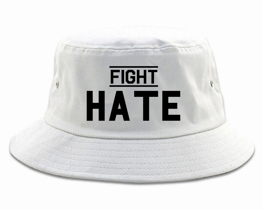 Fight Hate Mens Bucket Hat