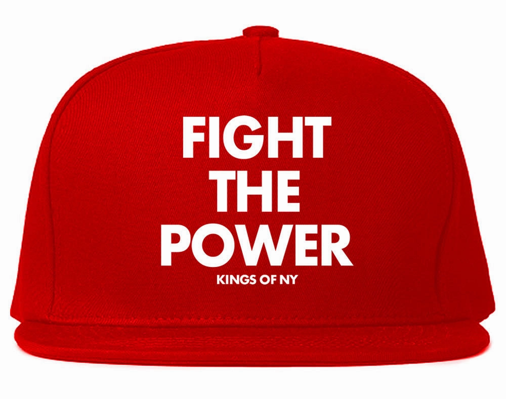 Fight The Power Snapback Hat Cap
