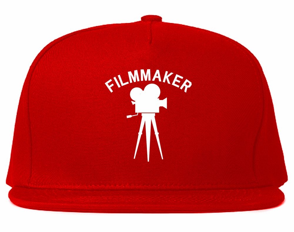 Filmmaker Camera Mens Snapback Hat