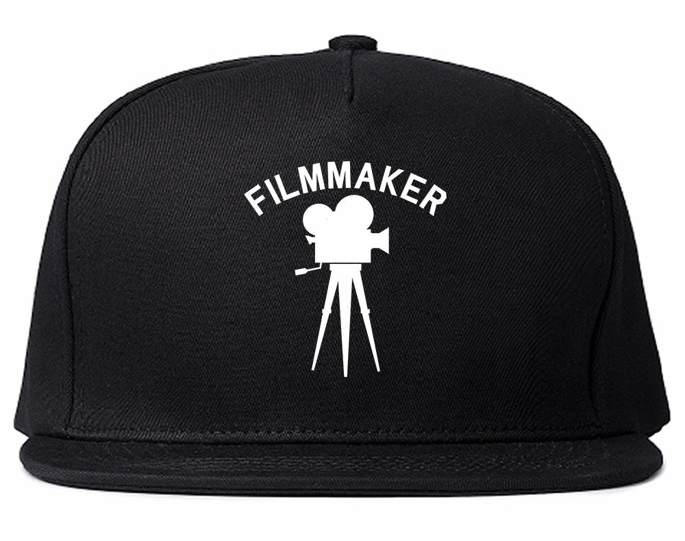 Filmmaker Camera Mens Snapback Hat