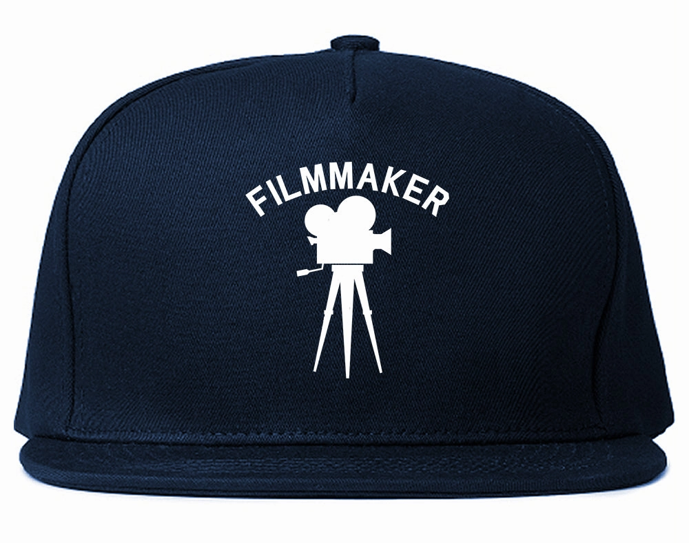 Filmmaker Camera Mens Snapback Hat
