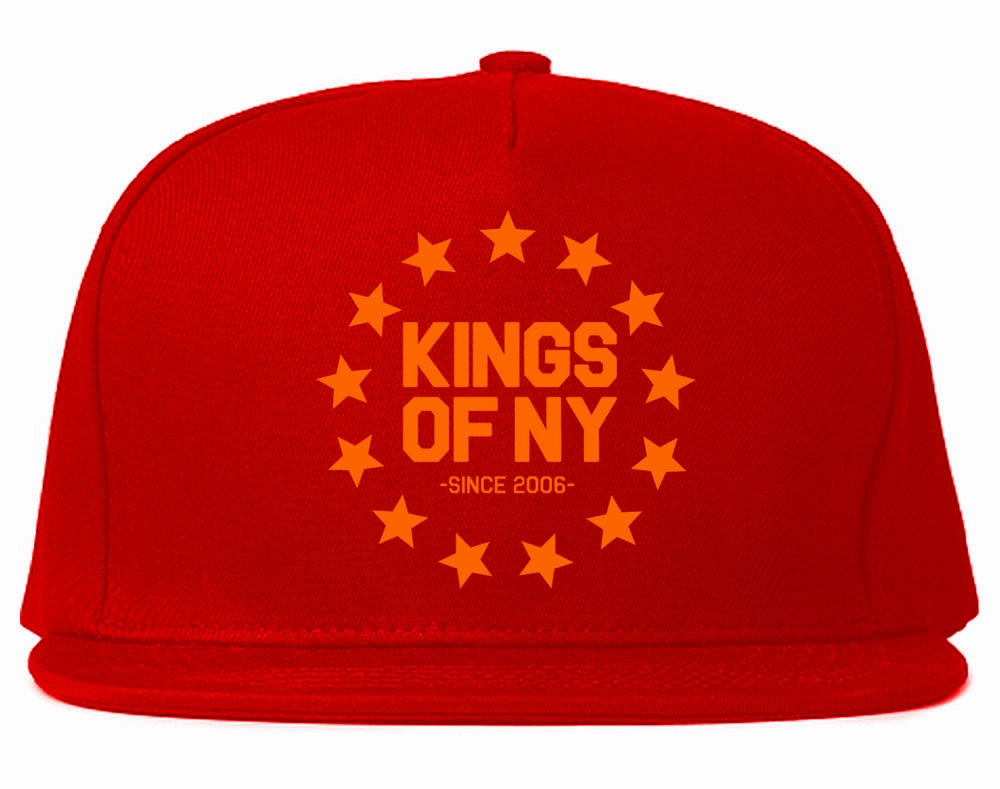 Fire Classic Stars Logo Mens Snapback Hat Cap